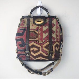 Fossil Emilia Aztec Tapestry Convertible Backpack